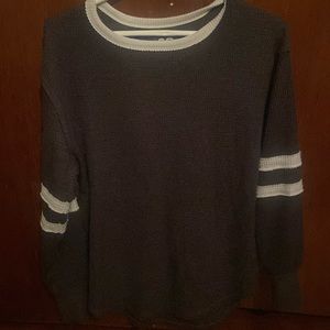 SO Jr’s Small Charcoal/gray/white Top Shirt